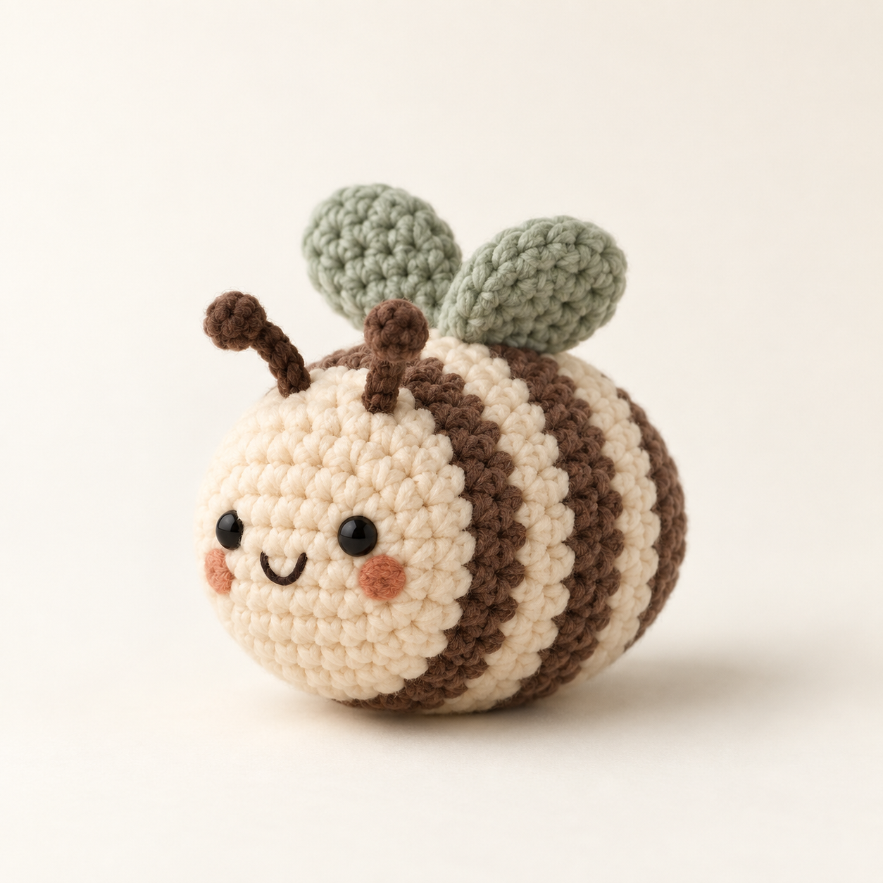 AI-generated product concept of Sunny the Bee; not a finished sample