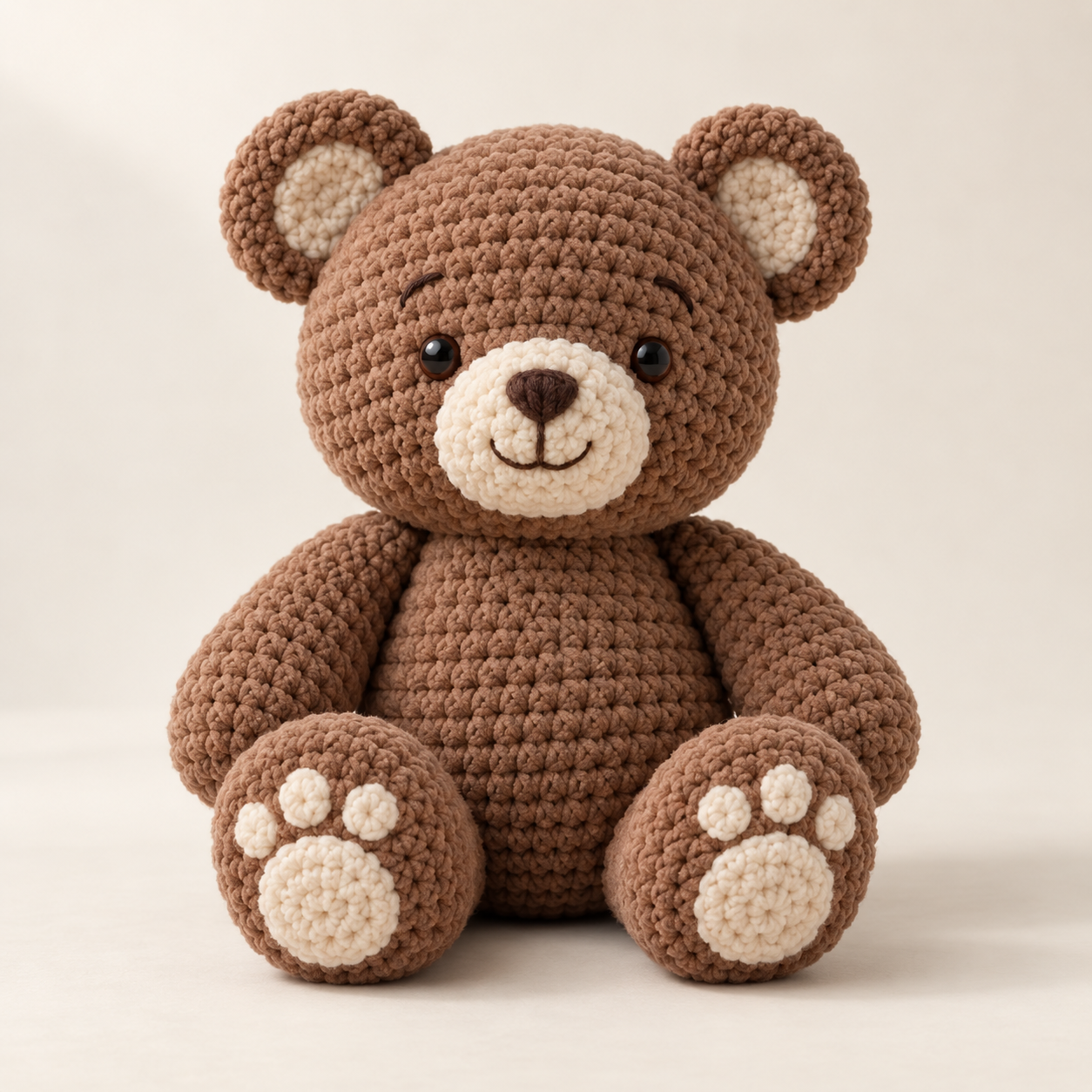 AI-generated product concept of Honey the Bear; not a finished sample