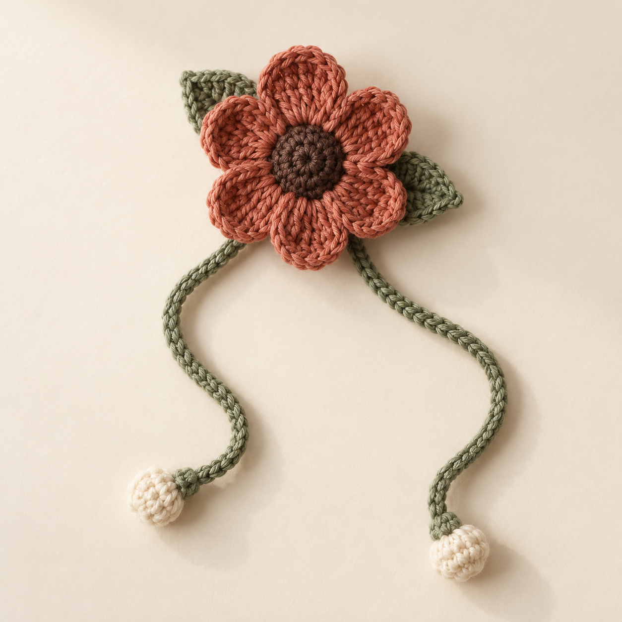 AI-generated product concept of Crochet Gift Topper; not a finished sample