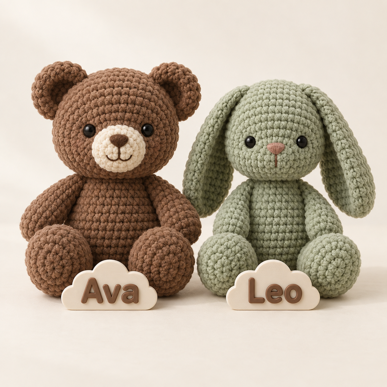 AI-generated product concept of Matching Little Pals; not a finished sample