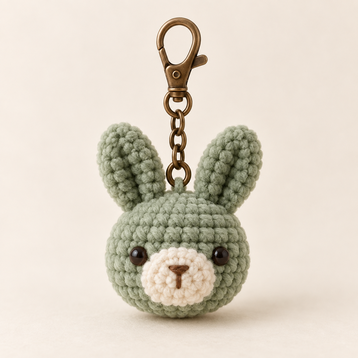 AI-generated product concept of Tiny Loops Bag Charm; not a finished sample