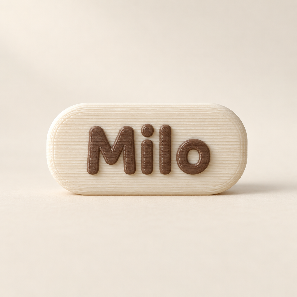 AI-generated product concept of Extra / Replacement Nameplate; not a finished sample