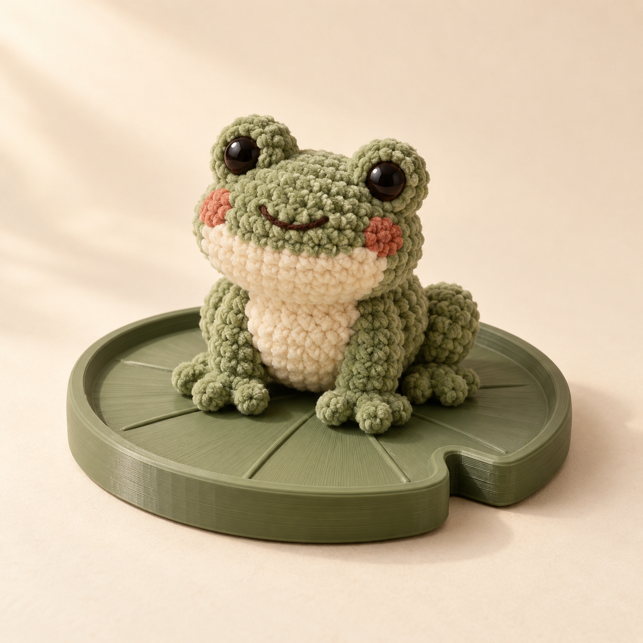 AI-generated product concept of Lily-Pad Pal; not a finished sample