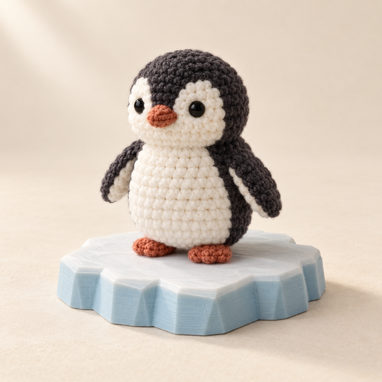 AI-generated product concept of Little Iceberg Penguin; not a finished sample
