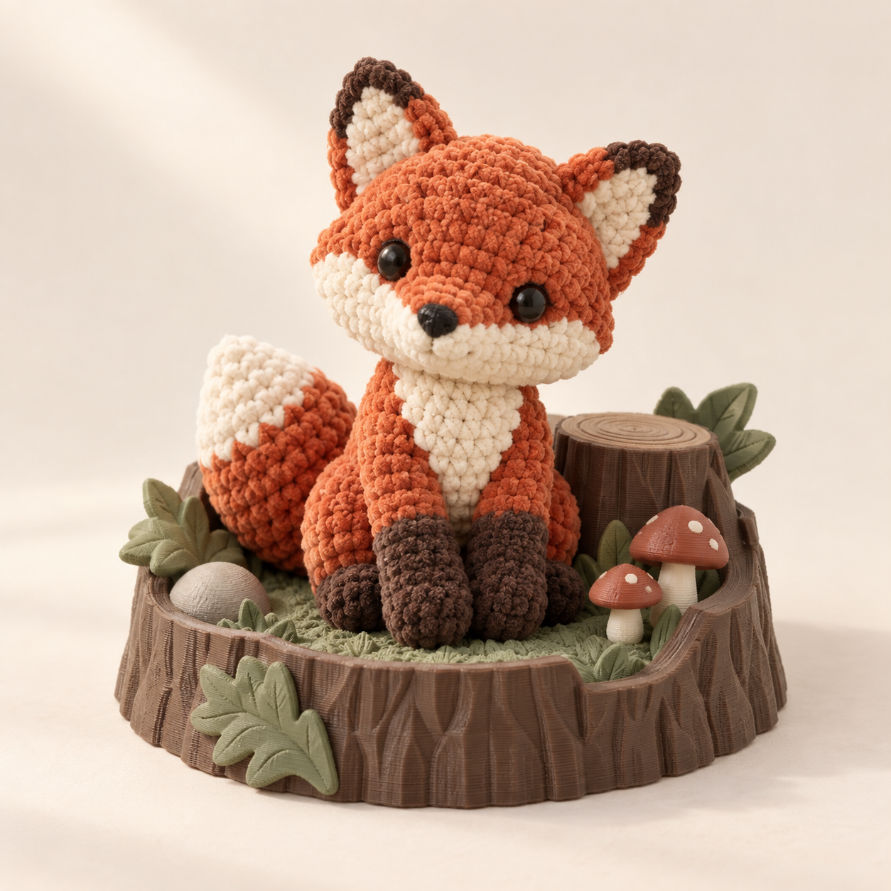 AI-generated product concept of Woodland Fox Nook; not a finished sample