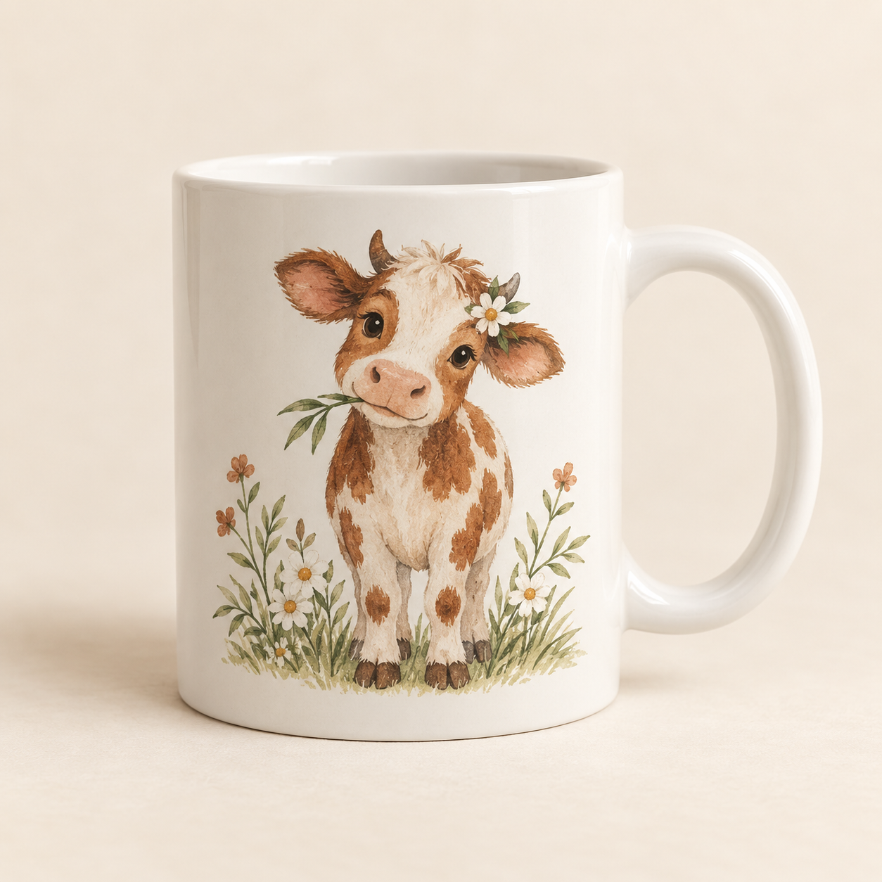 AI-generated concept for Character goods featuring Character Mug; final design may change