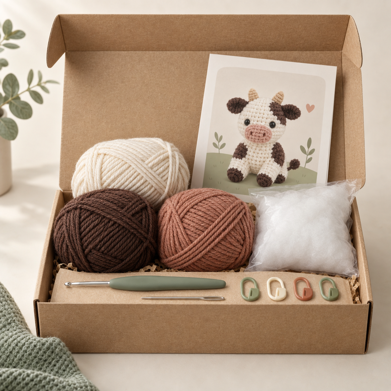 AI-generated product concept of Beginner Craft Kit; not a finished sample