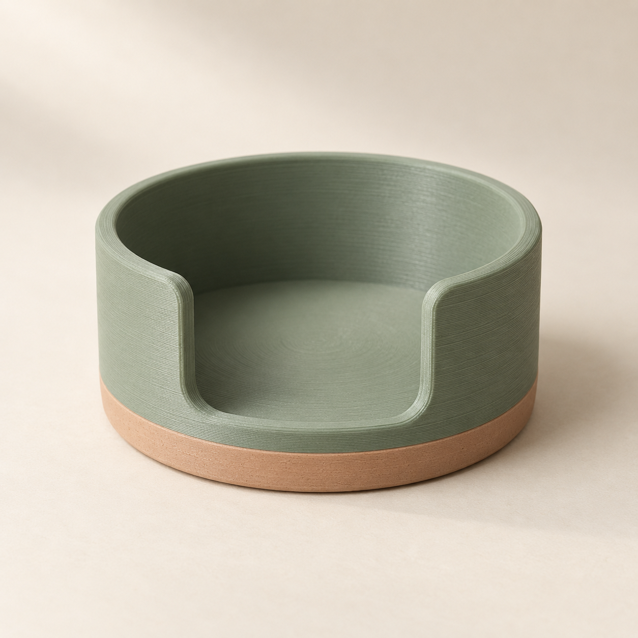 AI-generated product concept of Standalone Coaster Holder; not a finished sample