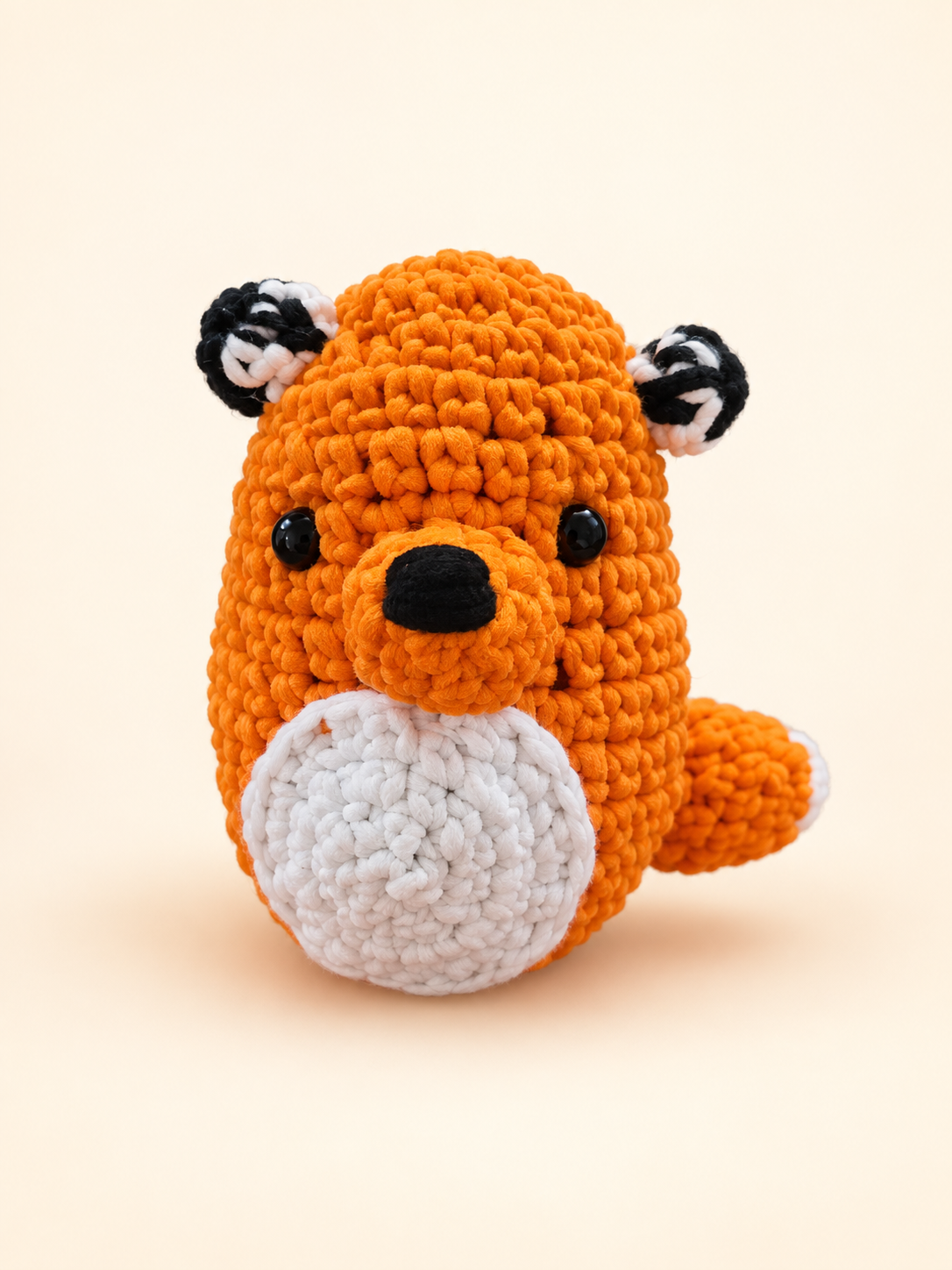 Studio treatment of Kelsie’s handmade fox sample